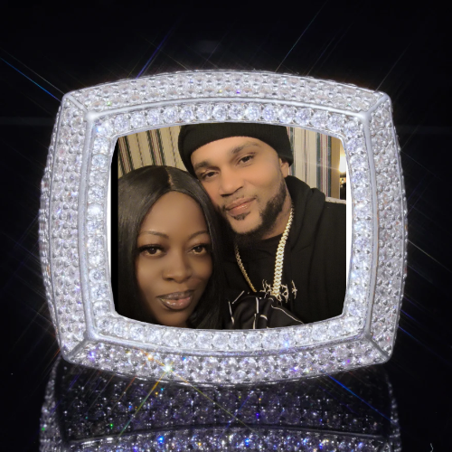 3D CUSTOM PICTURE ICED RING