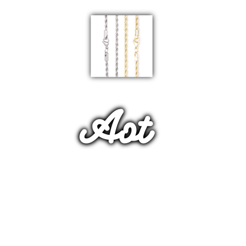 Script Custom Letter Necklace