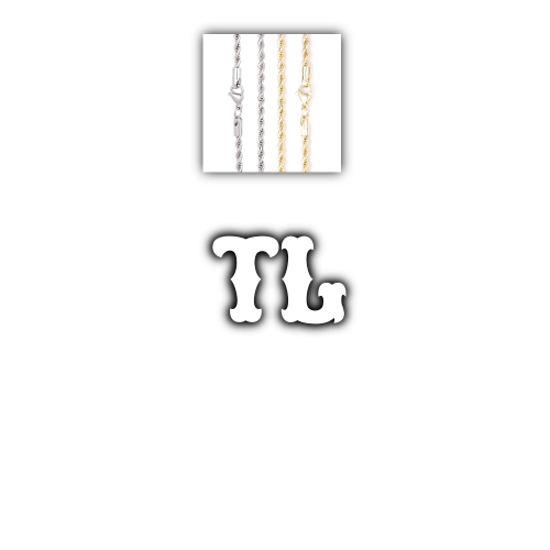 Custom Letters Freibeuter Font Necklace