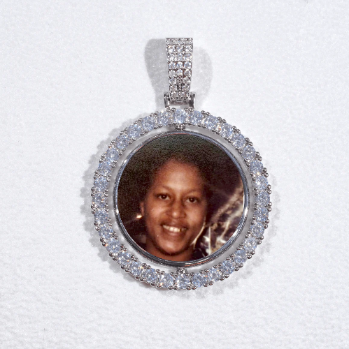 3D Spinning 2-Faced Custom Picture Pendant