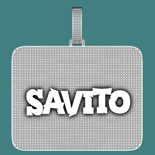 CUSTOM LETTER NECKLACE 3D BIG SQUARE