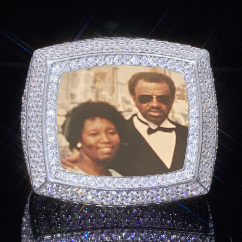 3D CUSTOM PICTURE ICED RING