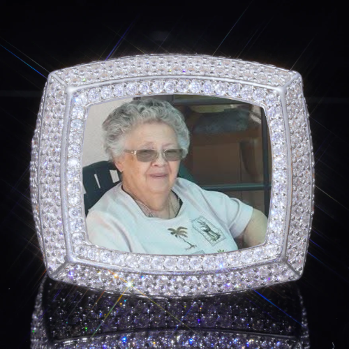 3D CUSTOM PICTURE ICED RING
