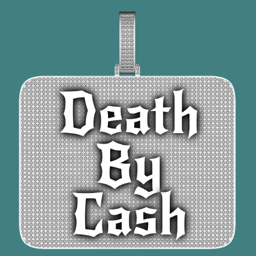 CUSTOM LETTER NECKLACE 3D BIG SQUARE