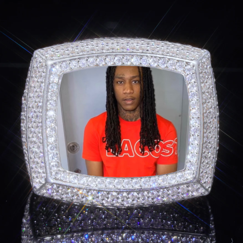 3D CUSTOM PICTURE ICED RING