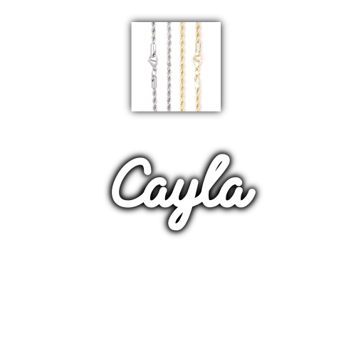 Script Custom Letter Necklace