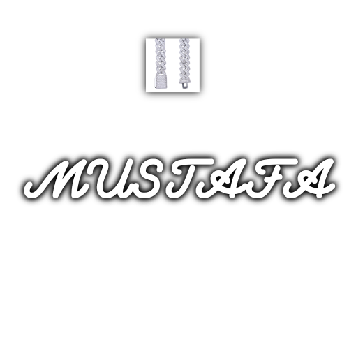 Script Custom Letter Necklace