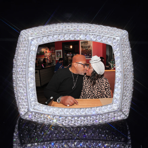 3D CUSTOM PICTURE ICED RING
