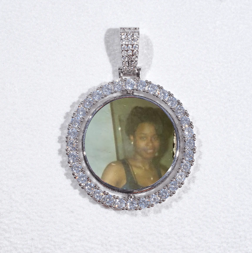 3D Spinning 2-Faced Custom Picture Pendant