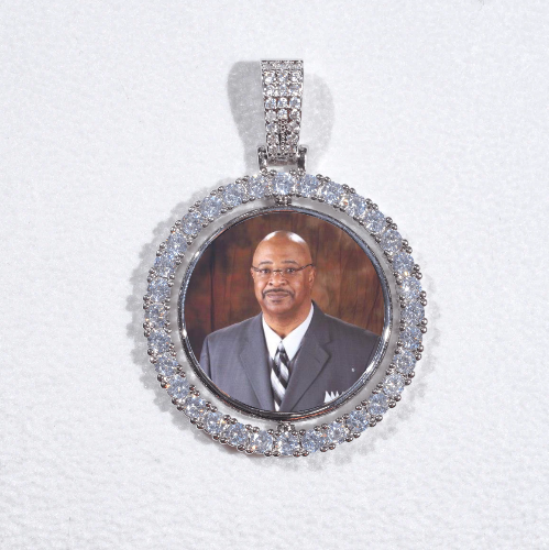 3D Spinning 2-Faced Custom Picture Pendant