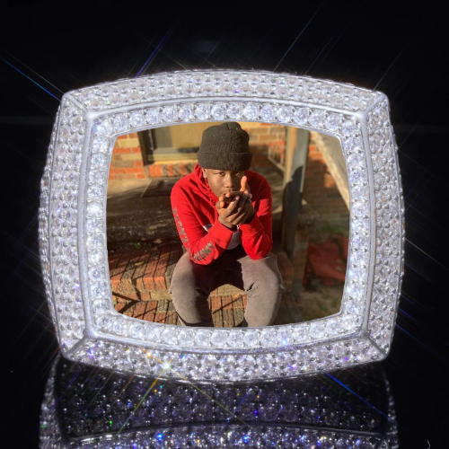 3D CUSTOM PICTURE ICED RING