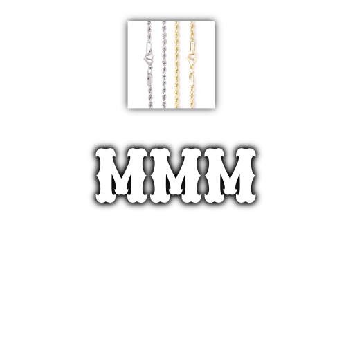 Custom Letters Freibeuter Font Necklace