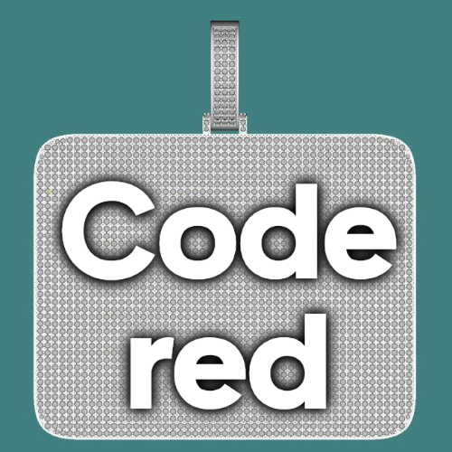 CUSTOM LETTER NECKLACE 3D BIG SQUARE