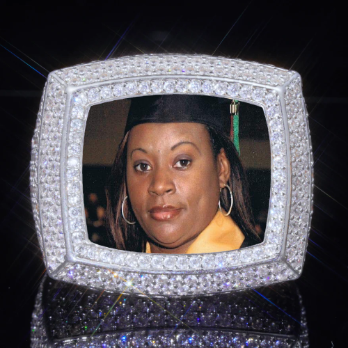 3D CUSTOM PICTURE ICED RING