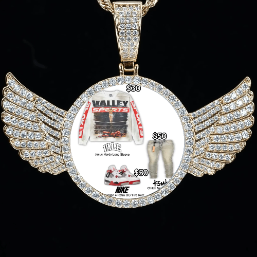 CUSTOM PICTURE PENDANT STYLE-4