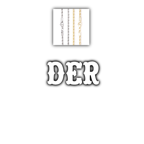 Custom Letters Freibeuter Font Necklace