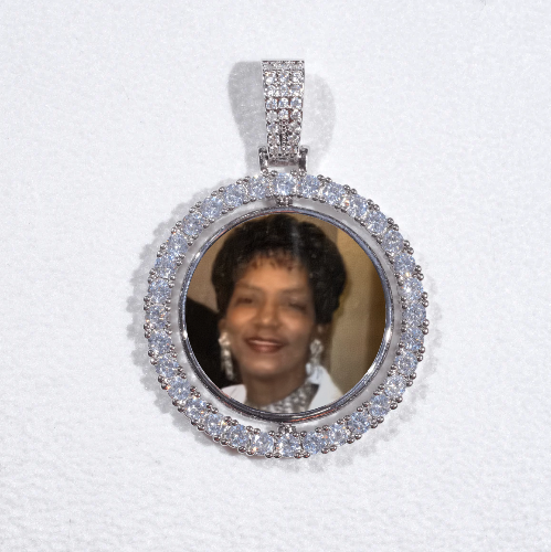 3D Spinning 2-Faced Custom Picture Pendant
