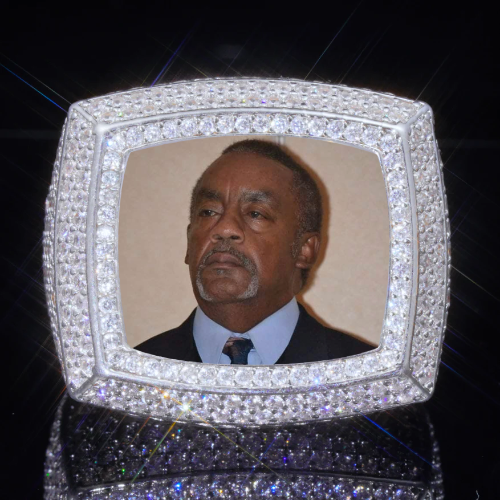 3D CUSTOM PICTURE ICED RING