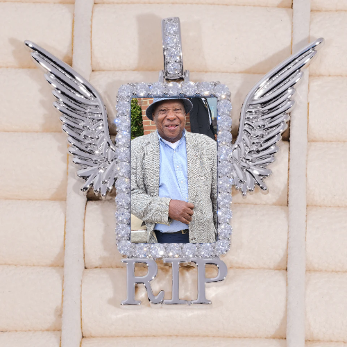 RIP WING 3D CUSTOM PICTURE PENDANT