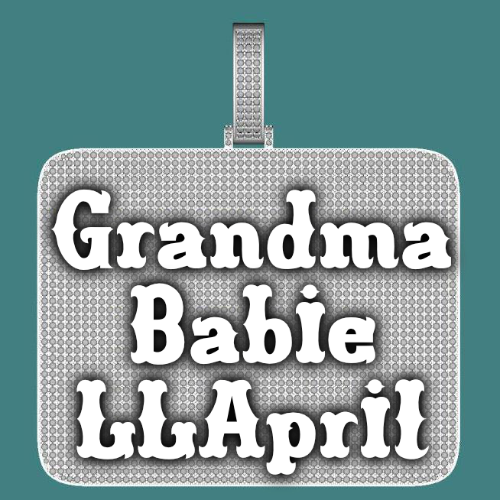CUSTOM LETTER NECKLACE 3D BIG SQUARE