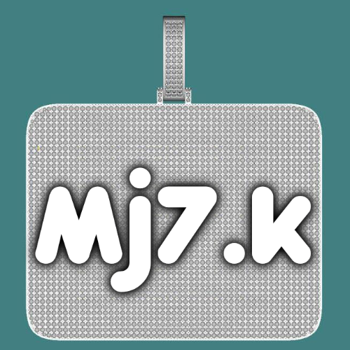 CUSTOM LETTER NECKLACE 3D BIG SQUARE