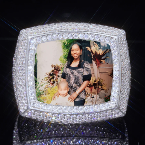 3D CUSTOM PICTURE ICED RING