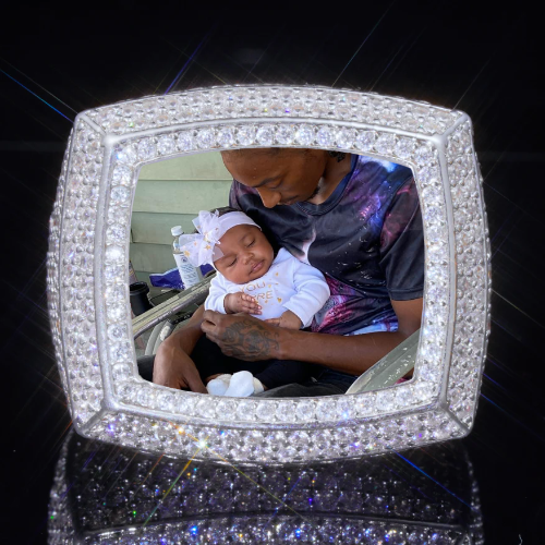 3D CUSTOM PICTURE ICED RING