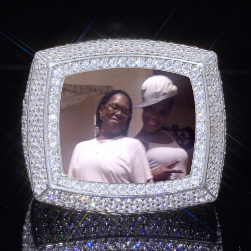 3D CUSTOM PICTURE ICED RING