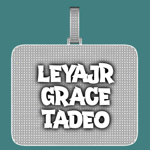 CUSTOM LETTER NECKLACE 3D BIG SQUARE
