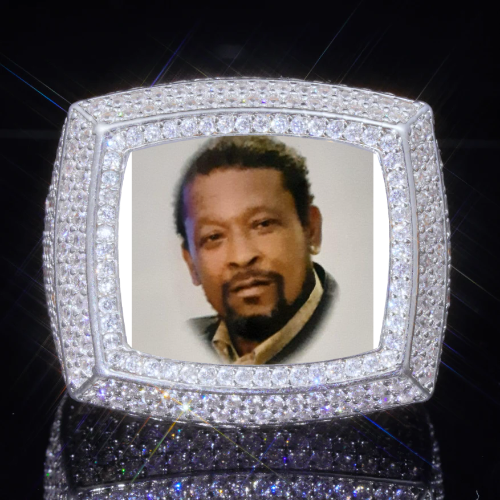 3D CUSTOM PICTURE ICED RING