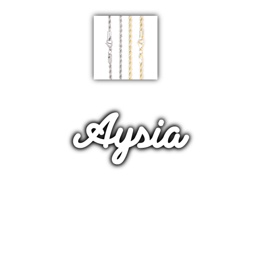 Script Custom Letter Necklace