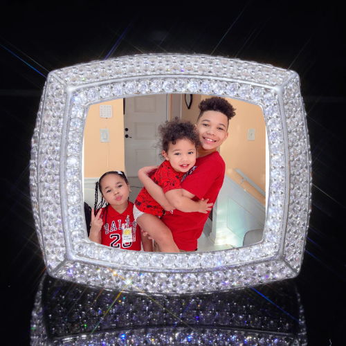 3D CUSTOM PICTURE ICED RING
