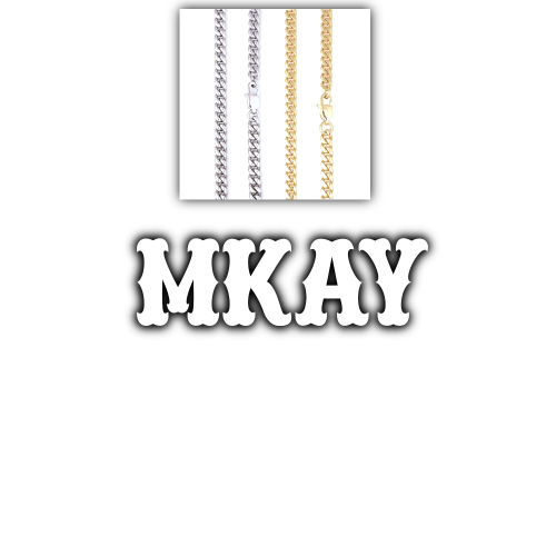 Custom Letters Freibeuter Font Necklace