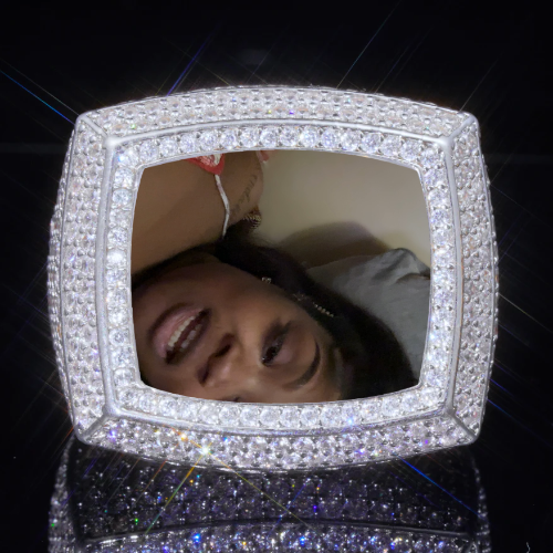 3D CUSTOM PICTURE ICED RING