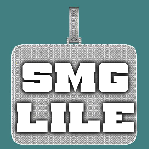 CUSTOM LETTER NECKLACE 3D BIG SQUARE