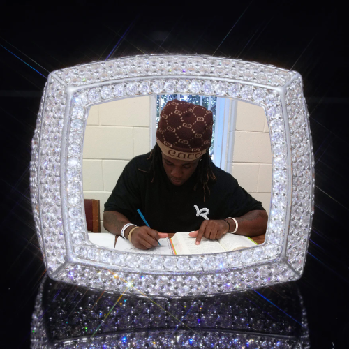 3D CUSTOM PICTURE ICED RING