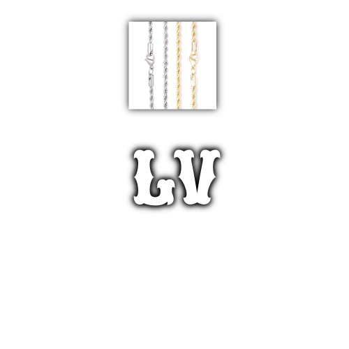 Custom Letters Freibeuter Font Necklace
