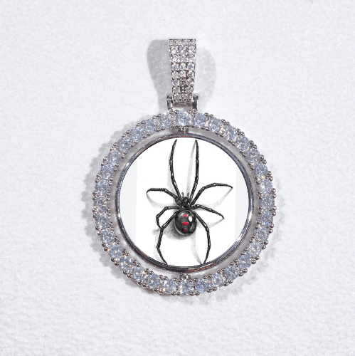 3D Spinning 2-Faced Custom Picture Pendant