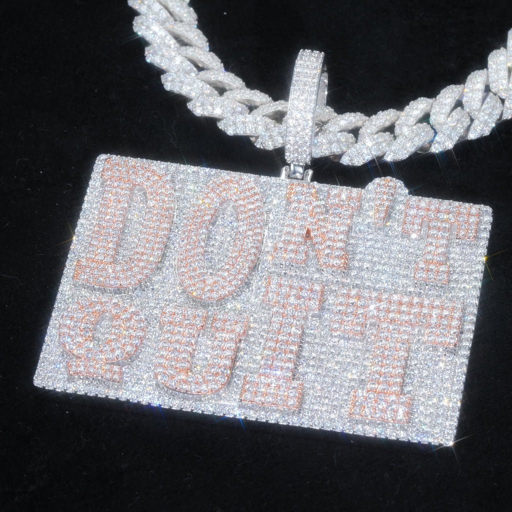 Don't Quit ICED NECKLACE