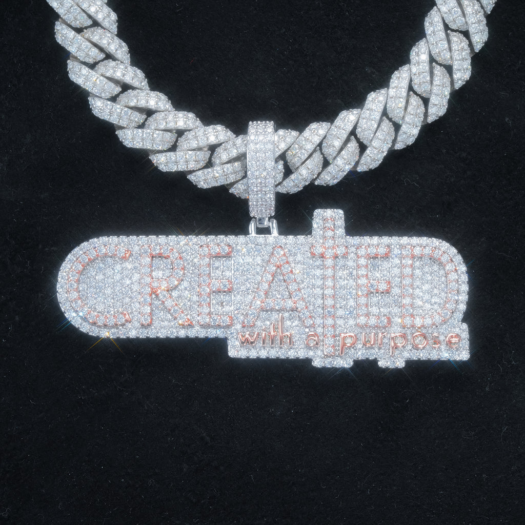Created ICED NECKLACE