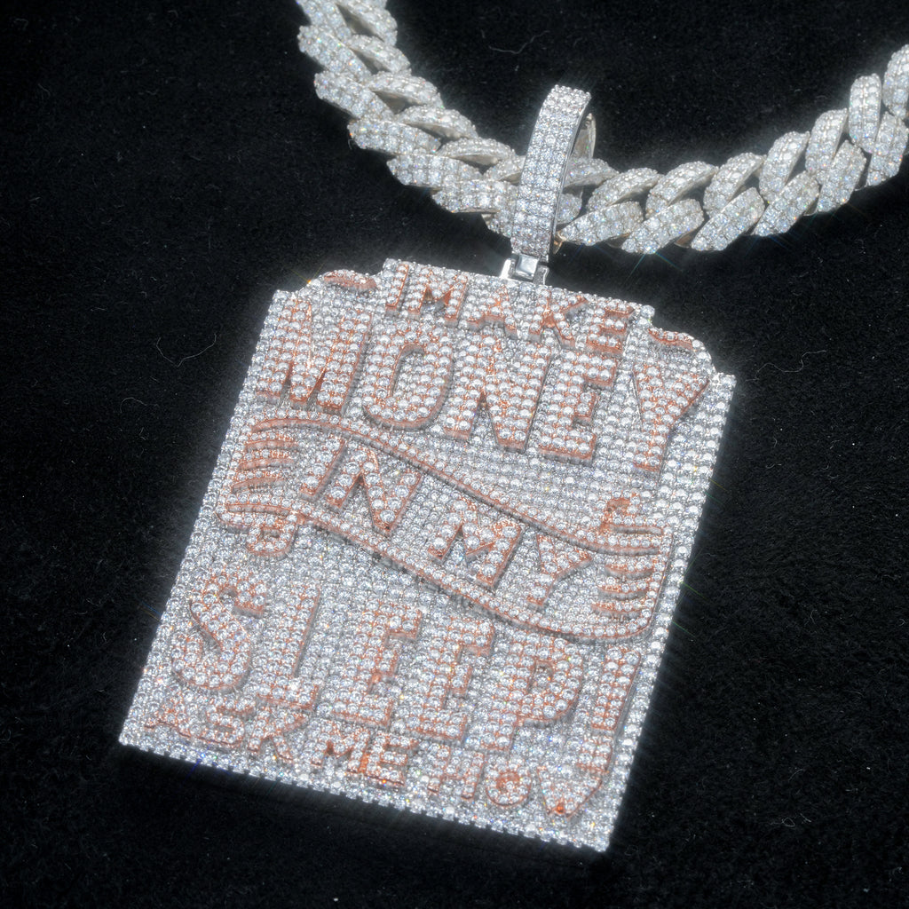 MAKE-MONEY-IN-SLEEP  ICED NECKLACE