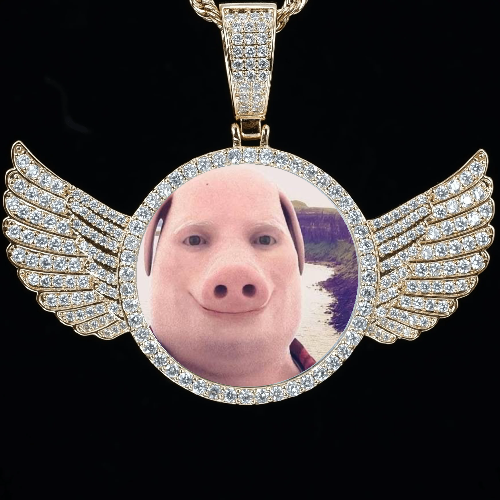 CUSTOM PICTURE PENDANT STYLE-4