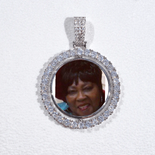 3D Spinning 2-Faced Custom Picture Pendant
