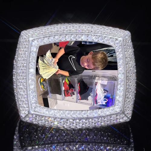 3D CUSTOM PICTURE ICED RING