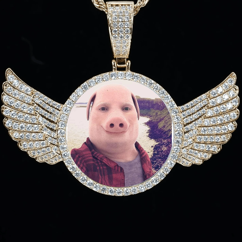CUSTOM PICTURE PENDANT STYLE-4