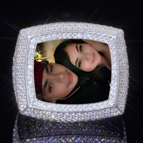 3D CUSTOM PICTURE ICED RING