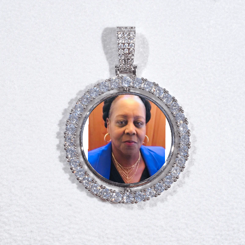 3D Spinning 2-Faced Custom Picture Pendant