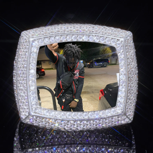 3D CUSTOM PICTURE ICED RING