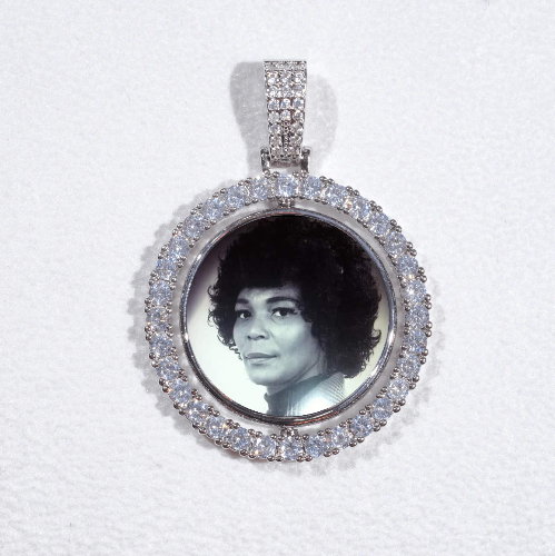 3D Spinning 2-Faced Custom Picture Pendant