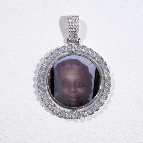 3D Spinning 2-Faced Custom Picture Pendant